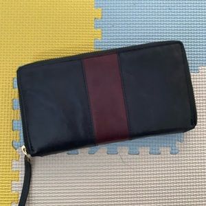 Vintage leather wallet